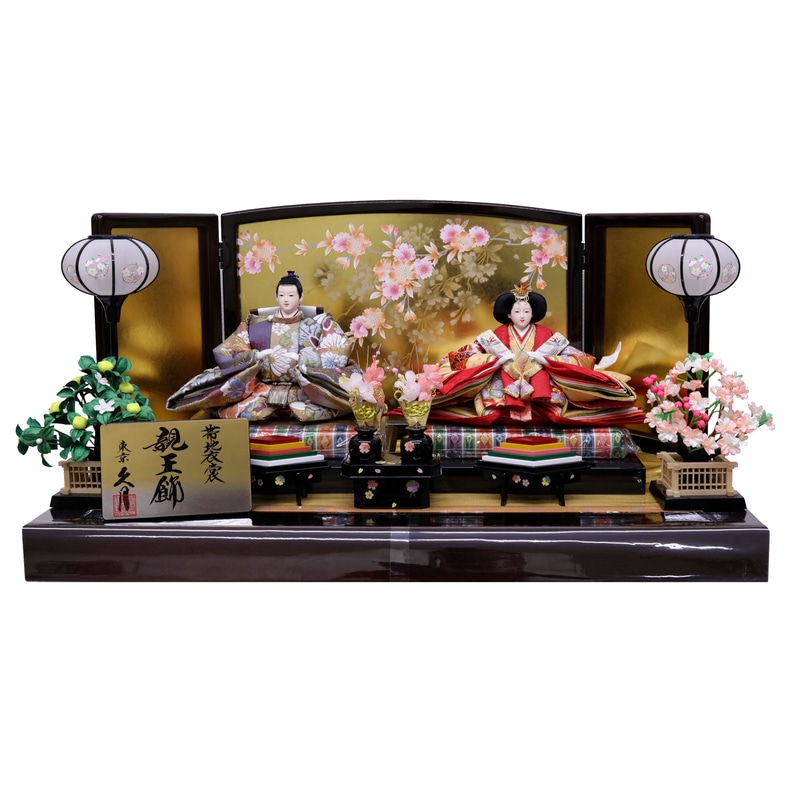 東京久月　親王節飾り雛人形