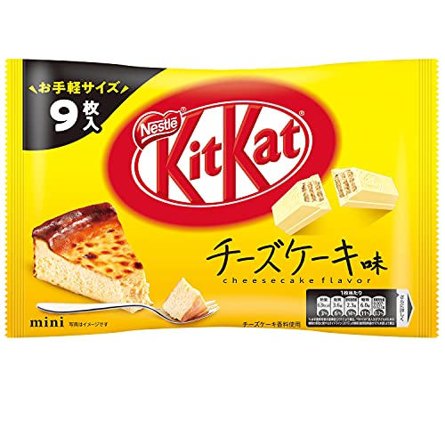 ネスレ日本 種類豊富な品揃え 最大94％オフ キットカット ミニ チーズケーキ味 9枚6袋