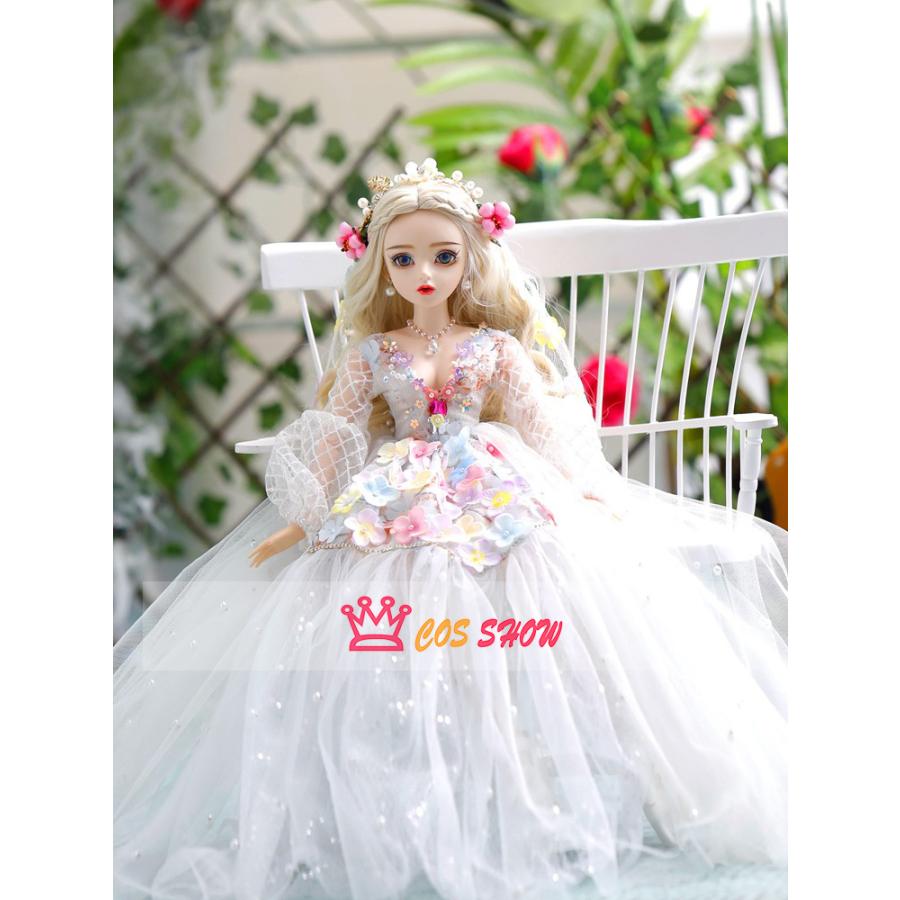 人気商品N0.1 13 BJD 球体関節人形 ドール 可動ボディ BJD人形 60cm エレガント 花子 本体＋ウィッグ＋アイ＋顔メイク+衣装+髪飾り+ネックレス+イヤリング+靴 高級樹脂