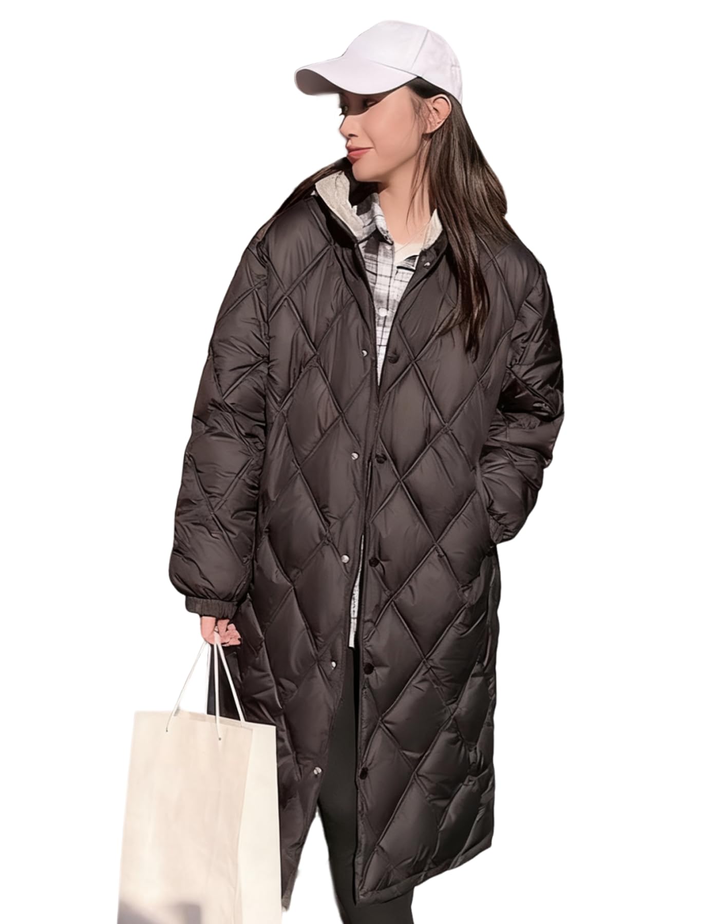 ロングコート レディース 中綿 ダウンジャケット フード付き 上品 2WAY 着痩せ 体型カバー 軽量 柔らかい 防寒 防風 ダウンコート 秋冬 S-2XL