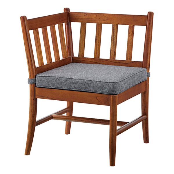 ダイニングソファ コーナー ブラウン W56×D56×H76×SH45 NS-627