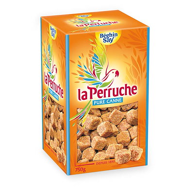 他サイト： 砂糖 きび砂糖 角砂糖 ラペルーシュ ブラウン ホワイト 750g ベキャンセの商品画像