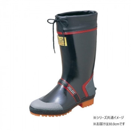 福山ゴム工業 長靴 ジョルディック DX-2 30.0cmブラック AA14700
