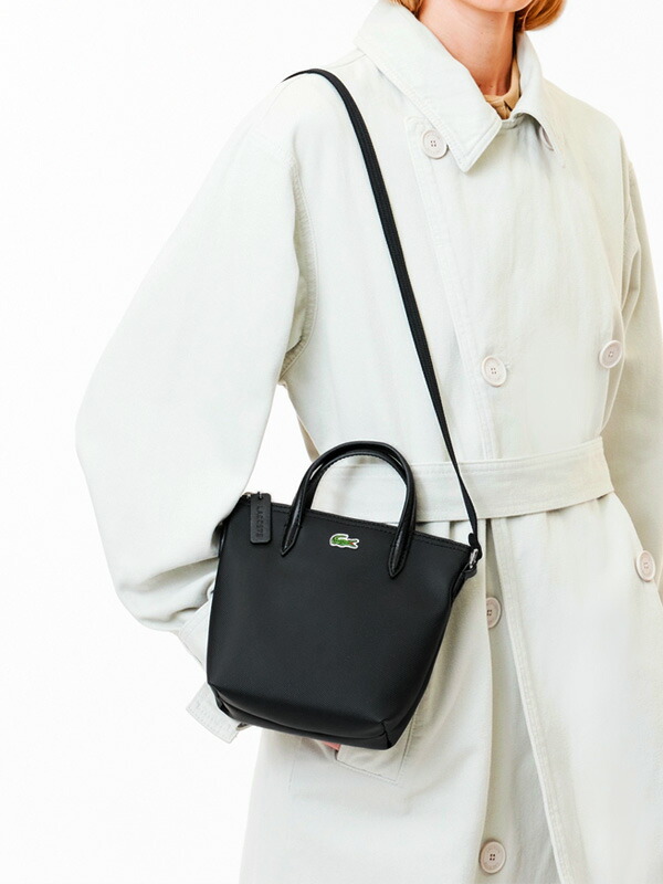 LACOSTE ラコステ バッグ レディース メンズ ユニセックス 大人 かわいい トートバッグ ミニトート 小さめ ショルダーバッグ 2WAYバッグ L.12.12 CONCEPT 2WAYミニトー 13,200円