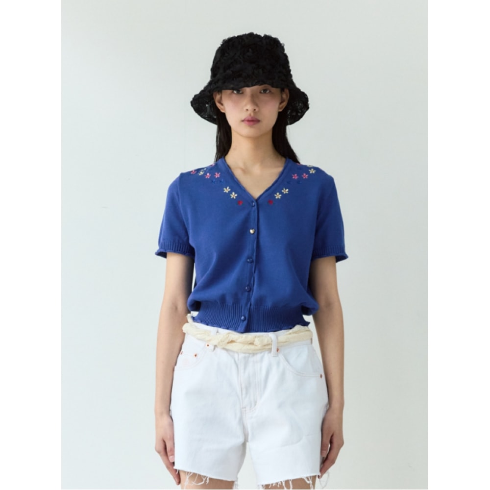 シエンヌマリーカーディガン (ブルー)