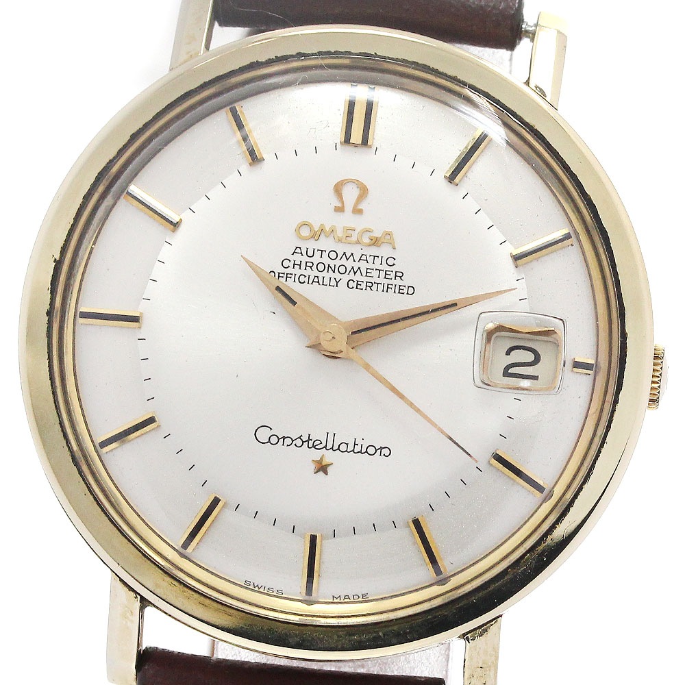 オメガ OMEGA Ref.168.004 コンステレーション 12角 Cal.561 デイト 自動巻き メンズ _861625【中古】