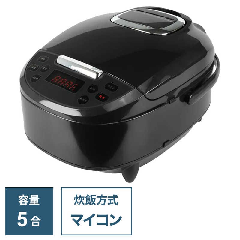 ダイアモンドヘッド　炊飯器 5合 極UMADAKI マイコン ブラック　RM-210H-BK