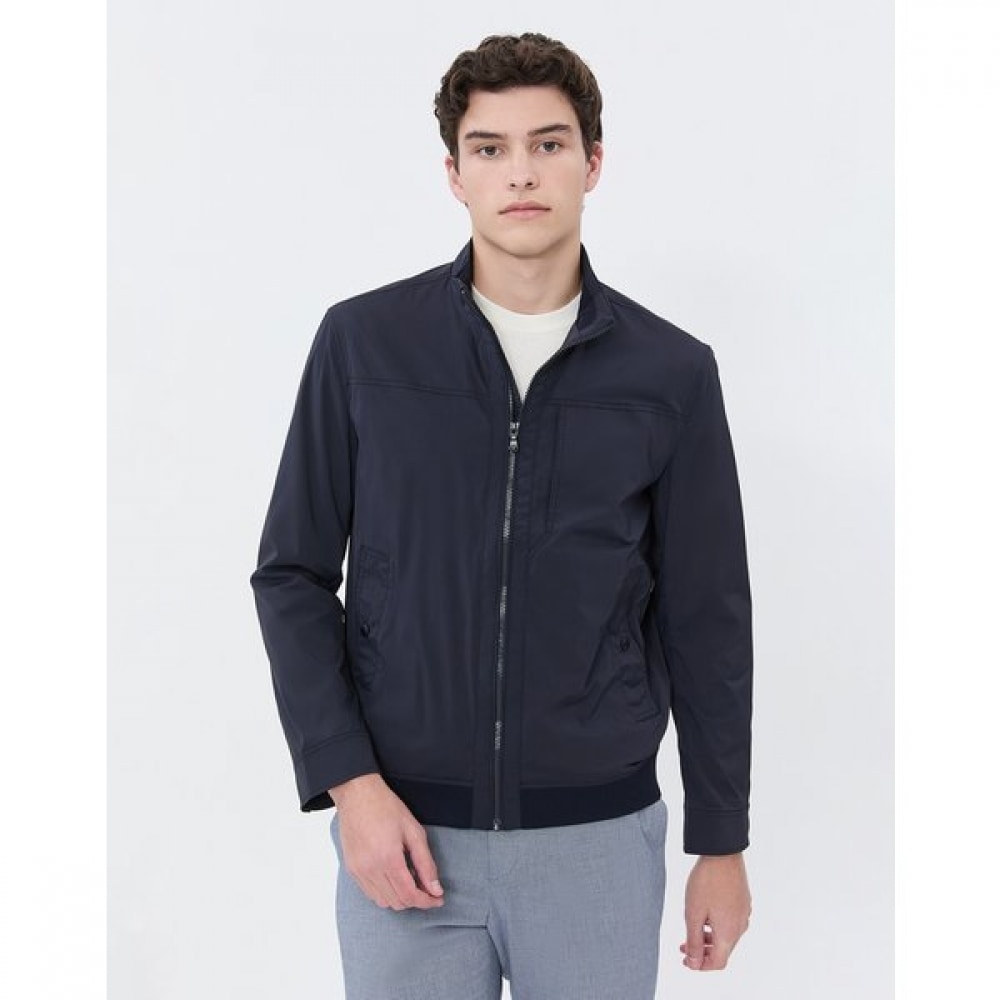 [24SS] [クラシックセラー] ナイロンブレンドスタンドカラージャンパーはい WHJU4A231N2