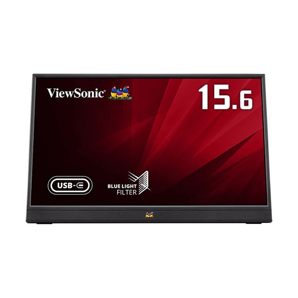 ビューソニックジャパン 15.6型ワイド液晶ディスプレイ/1920x1080/mini HDMIUSBType-C/ブラック/スピーカー/Full HDIPSパネル VA1655