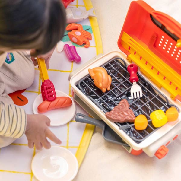 子供 バーベキュー セット ままごと 遠足 キャンプ おもちゃ