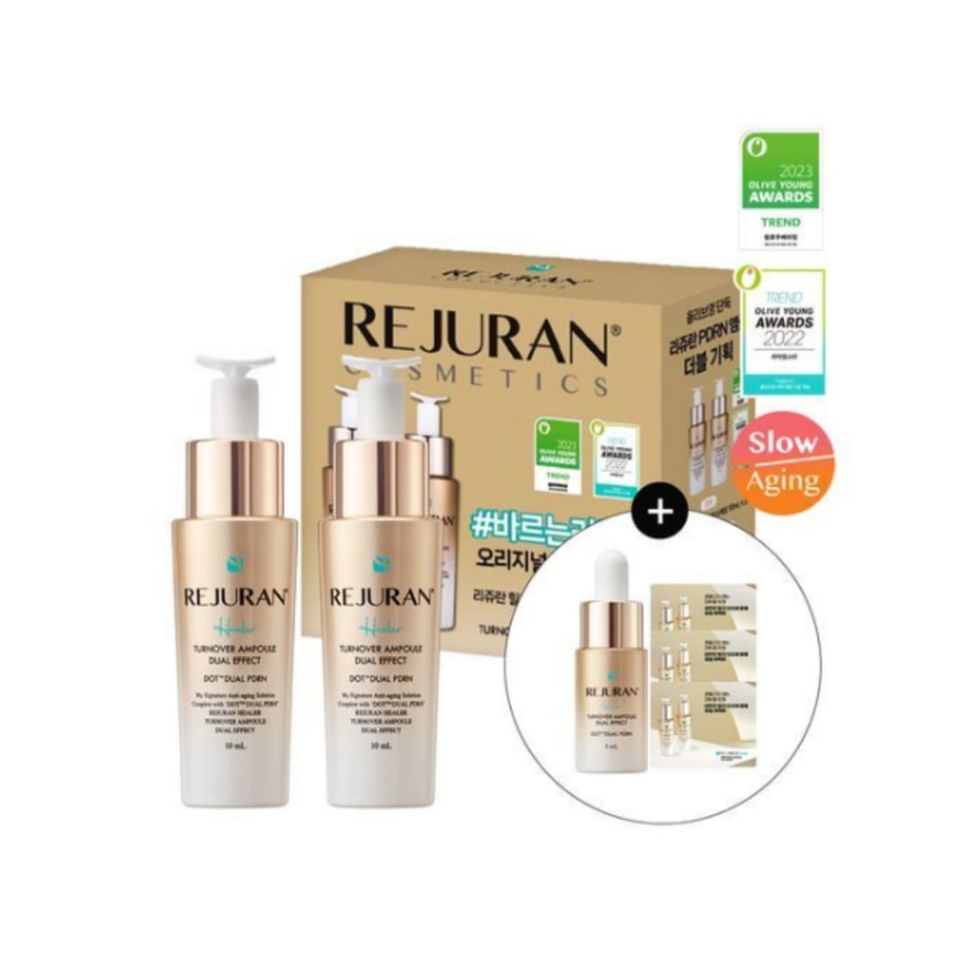 [1+1] REJURANヒーラーターンオーバーアンプルデュアルエフェクト 10ml +アンプル8ml