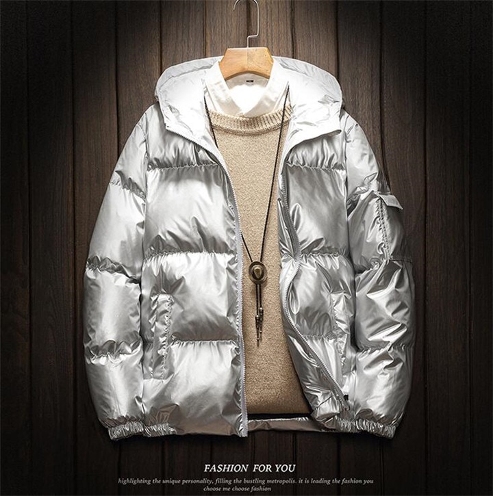 2021新作早割！今だけ冬 コットン メンズ 短いスタイル 光沢のある コットン