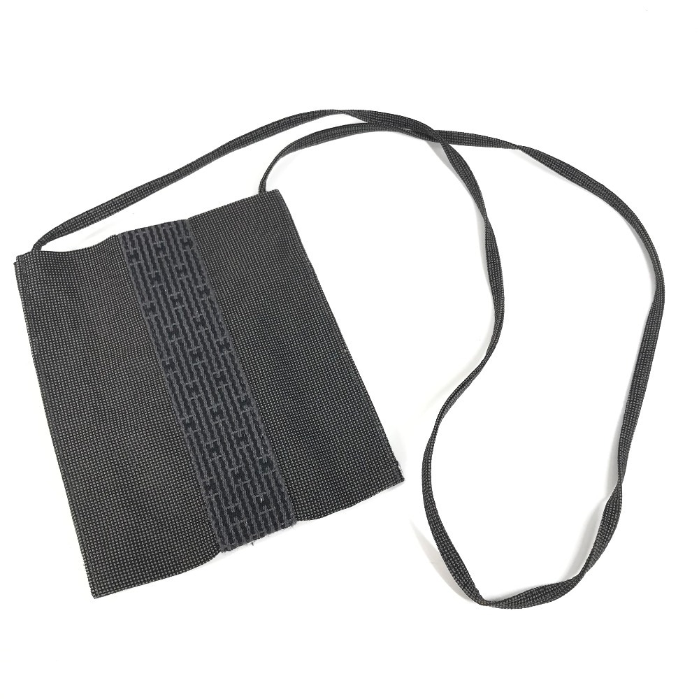 ショルダーバッグ エールライン カバン 斜め掛け ポシェット キャンバス グレー