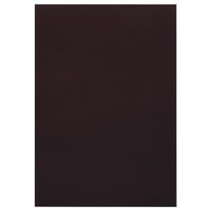 （まとめ） TANOSEE 色画用紙 四つ切 くろ 1パック（10枚） [x15セット]