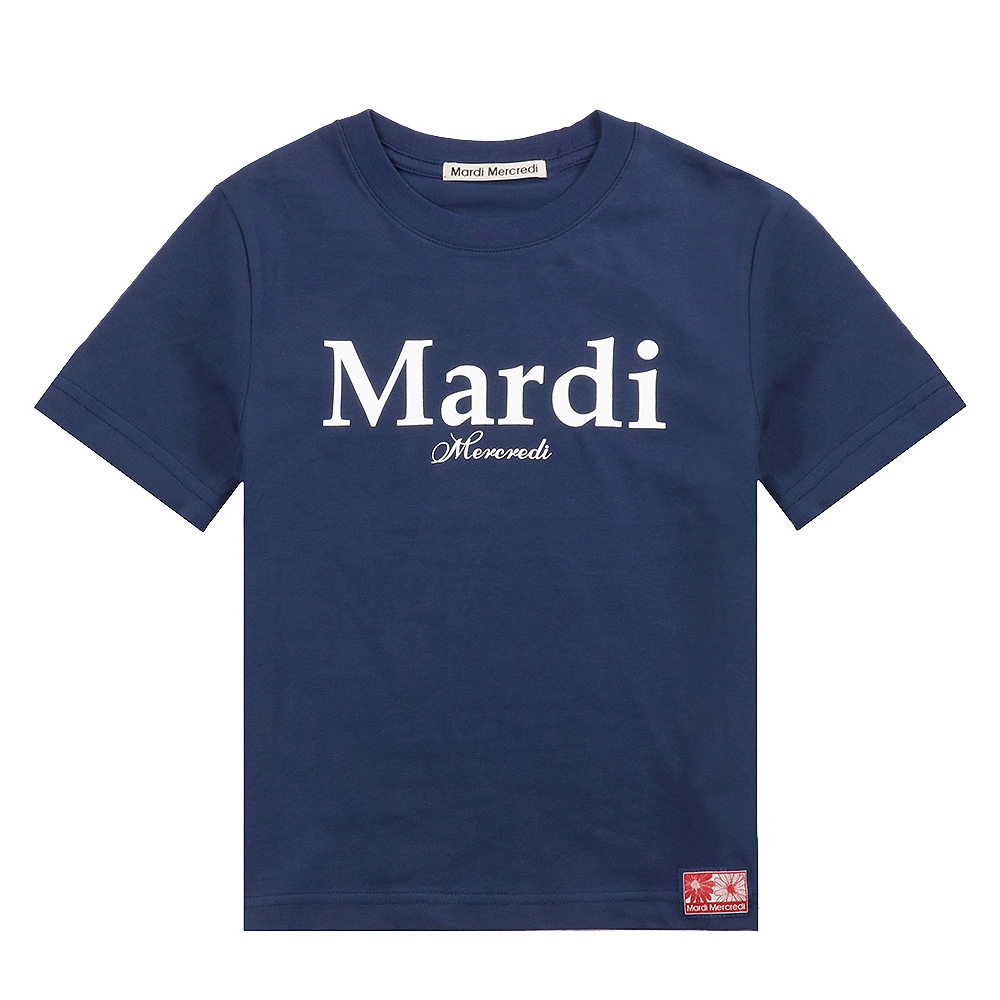 Tシャツ CROPPED TSHIRT CLASSIC NAVY WHITE 半袖 レディース 韓国 ファッション アパレル