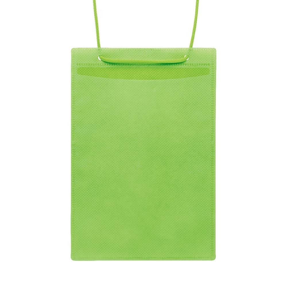 （まとめ買い）カラーイベント吊下げ名札 ハガキ用 50枚入 緑 VN-8539-G [x3]