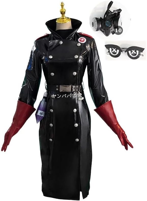 第五人格 心理学者 終末のコスプレ衣装+マスク+眼鏡(ウィッグ 靴別売り