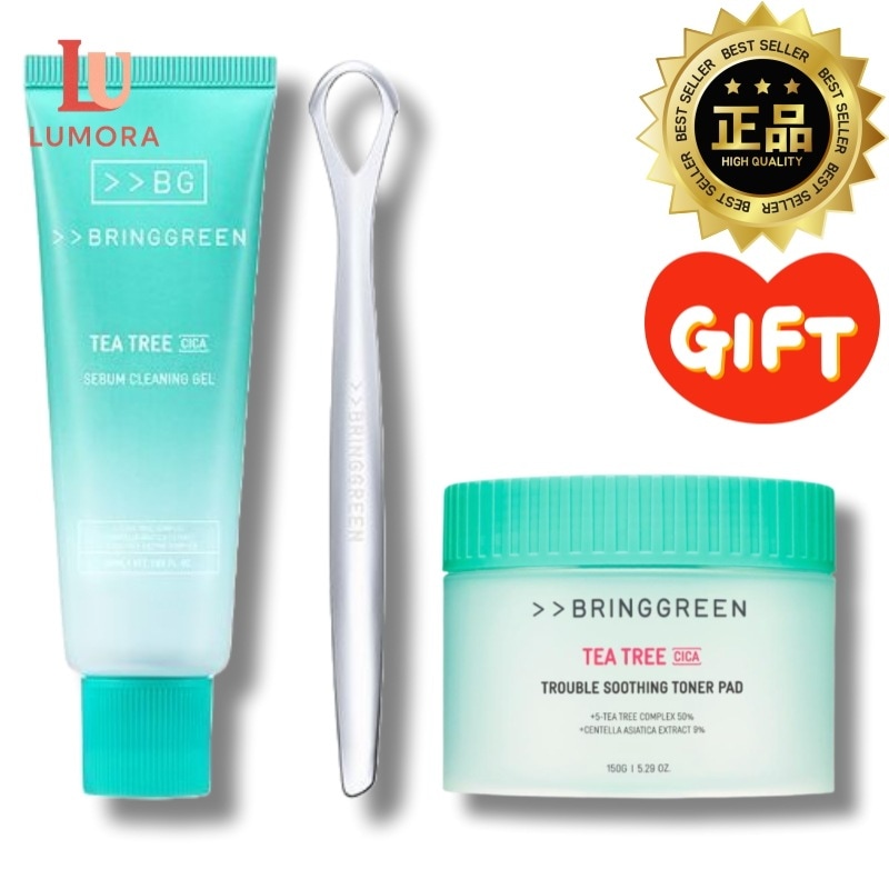 [トラブル＆皮脂ケア セット]ティーツリーCICA 皮脂クリーニングジェル50mL（クリーナー付）＋トラブル用トナーパッド90枚［オプション：90枚＋リフィル90枚］ 4,788円