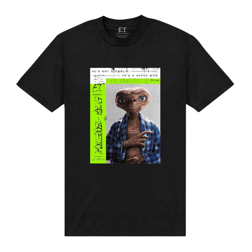 (英国より直送) E.T. 地球外ユニセックスアダルトノットアゴブリン Tシャツ
