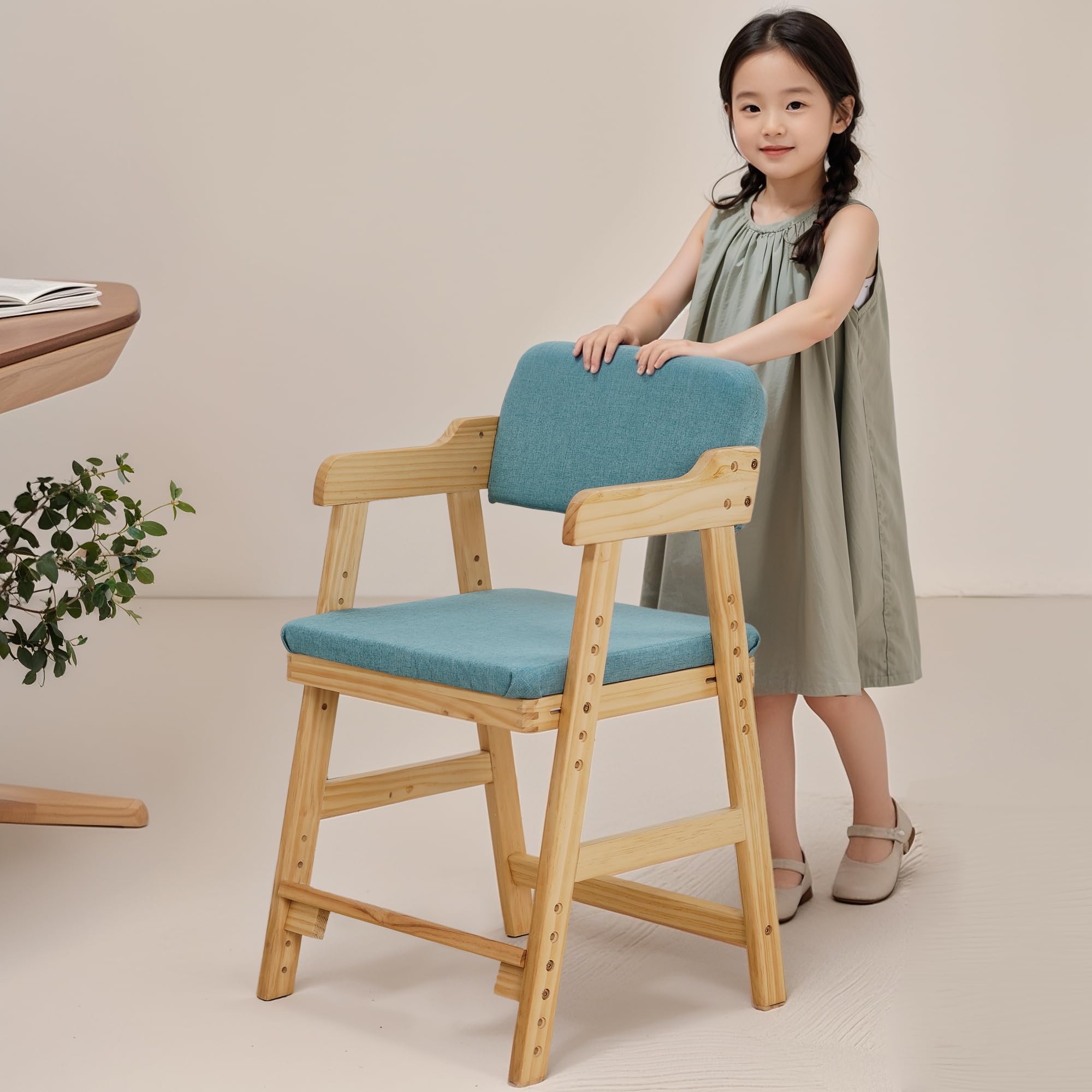 【全国送料無料】 VECELO キッズチェア 子ども用 幅48cm 【背もたれ・座面・足置き調節可能】 学習椅子 キッズ 勉強椅子 デスクチェア ダイニング チェア 子ども用 勉強 子供 study 7,559円