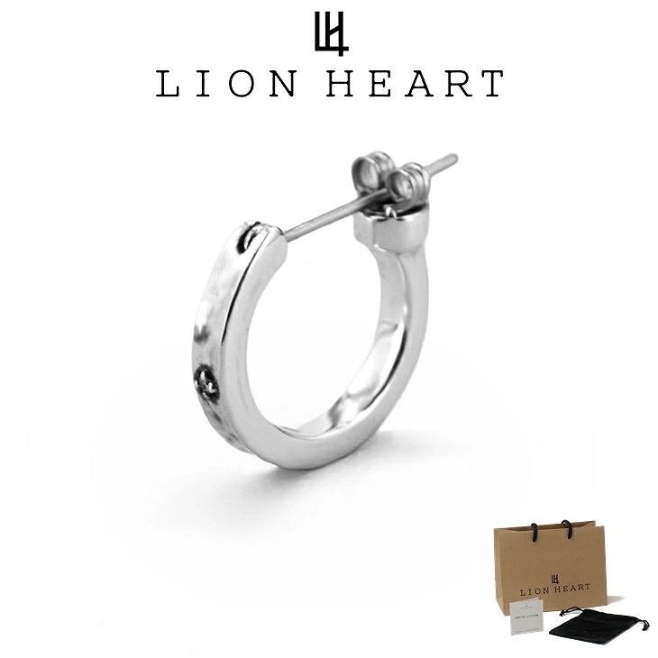 ピアス メンズ クロッシングピアス ELツチメフープ SV925 サージカルステンレス LH-1EA134 メンズピアス 片耳用 1点売り クリスマス 誕生日 【ネコポス】