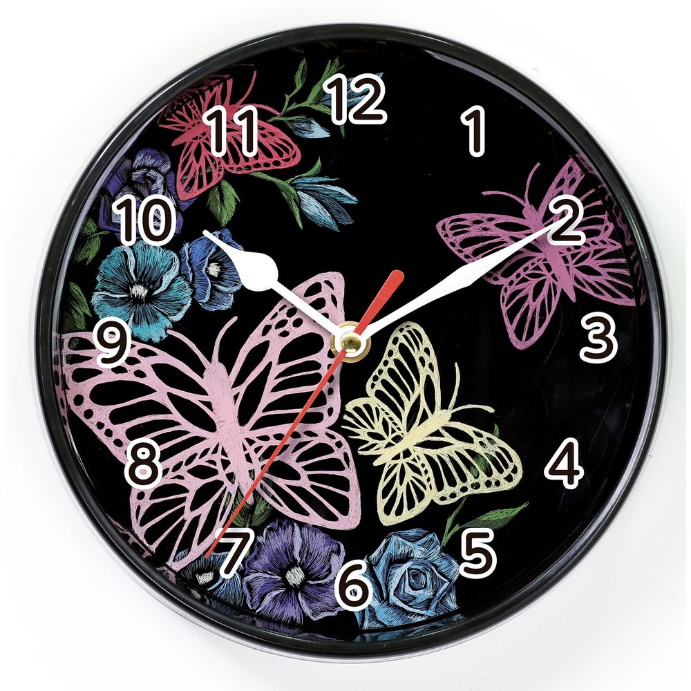 （まとめ買い）サークルクロック アートガラスセット 5107 [x3セット]