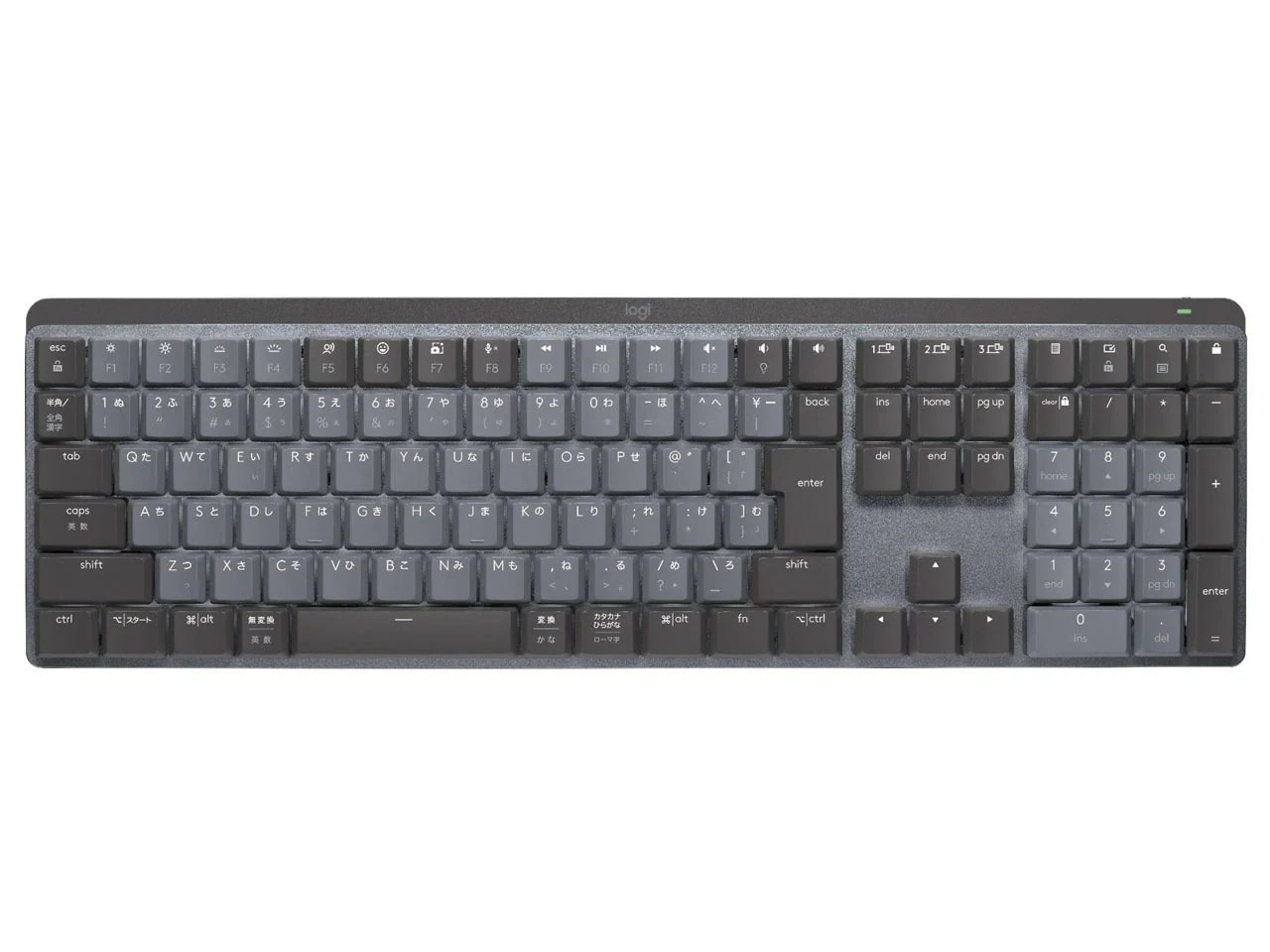 MX MECHANICAL Tactile Quiet KX850FT 茶軸 [グラファイト]ワイヤレスキーボード