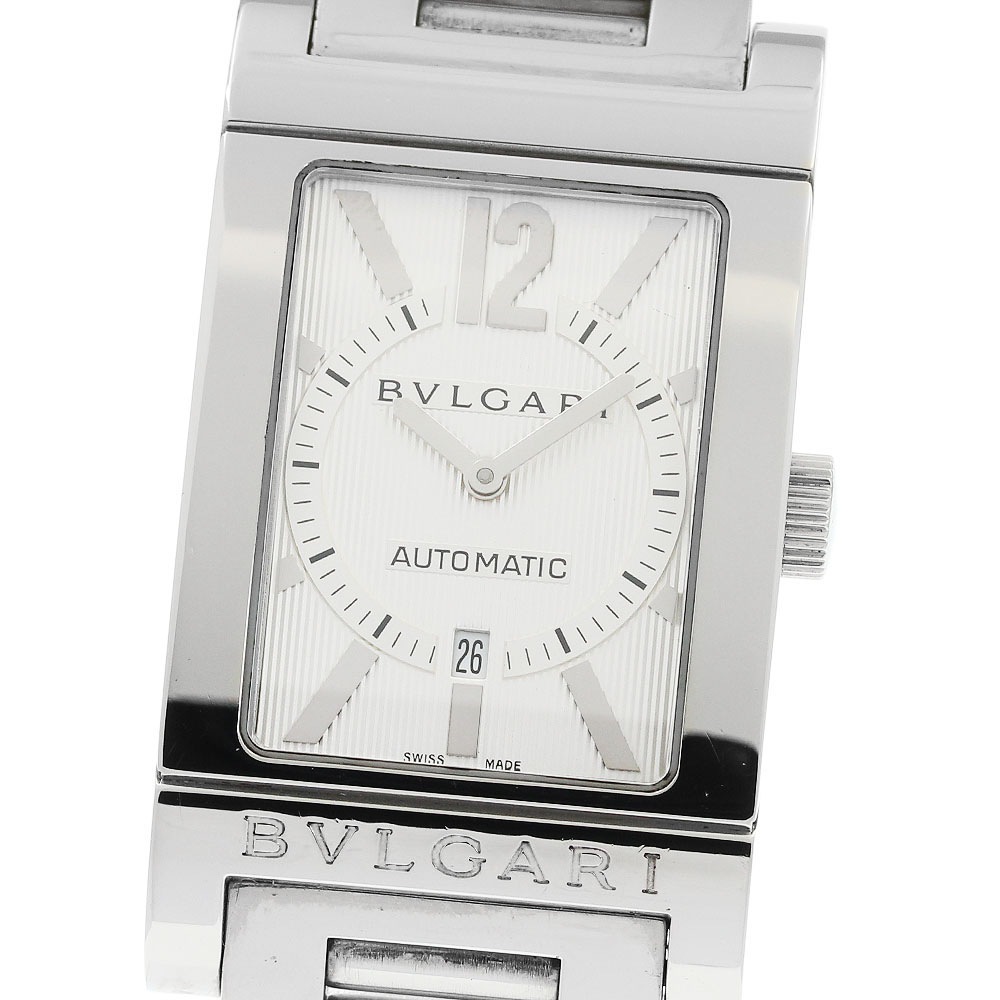 ブルガリ BVLGARI RT45S レッタンゴロ デイト 自動巻き メンズ 良品 _959925【中古】