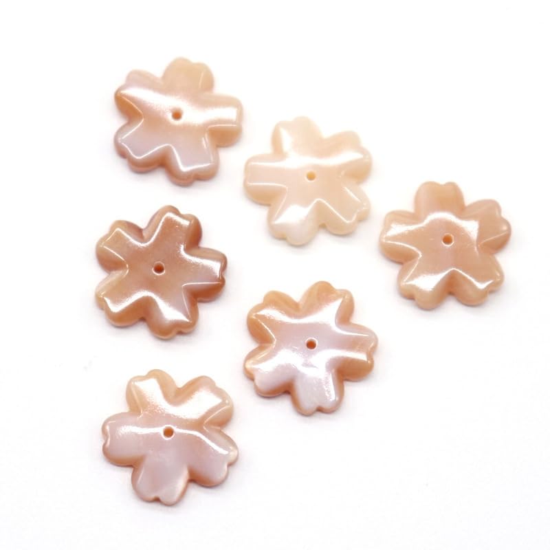 デコパーツ 貝花 ハンドメイド 手芸 アクセサリーパーツ ビーズ パーツ シェル 天然素材 フラワー 手作り 20個