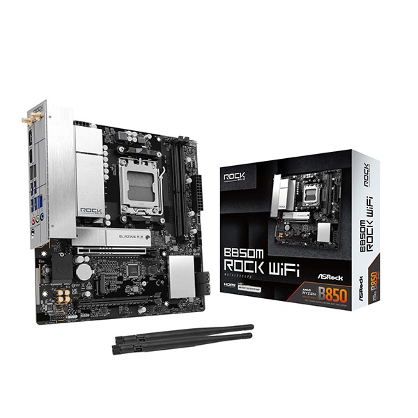 B850M Rock WiFi ブラック マザーボード メーカー直送
