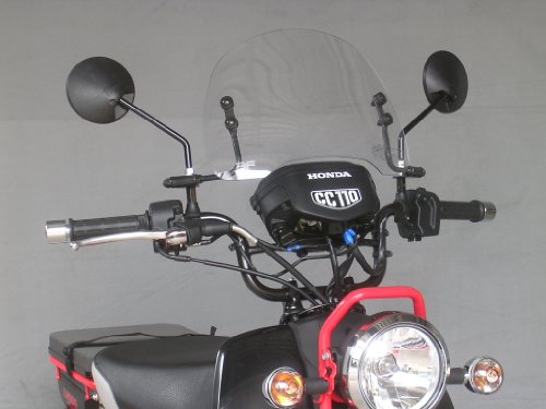 旭風防（AF ASAHI） ショートバイザー クロスカブ [品番] SPC-08C スクリーン