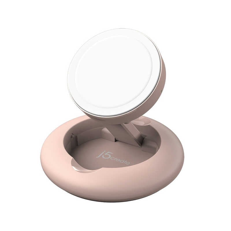 J5　MagSafe認証 15W Wireless Charging Stand ピンク　JUPW1107RNP 5,085円