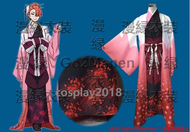 コスプレ衣装 ウイッグ 文豪ストレイドッグス 尾崎紅葉 紅葉姐さん セット J180