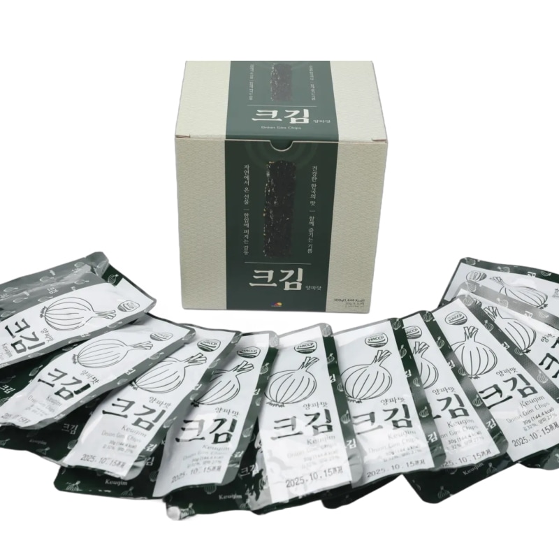 クギム 玉ねぎ味 韓国のりスナック(30gX10)