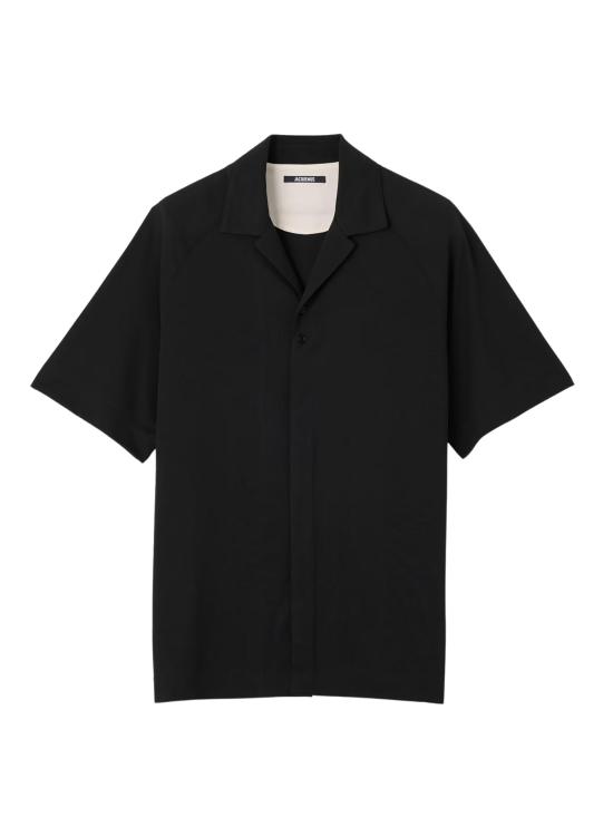 JACQUEMUS Men Shirts 26ESHM00618AJ 00254990 BLACK