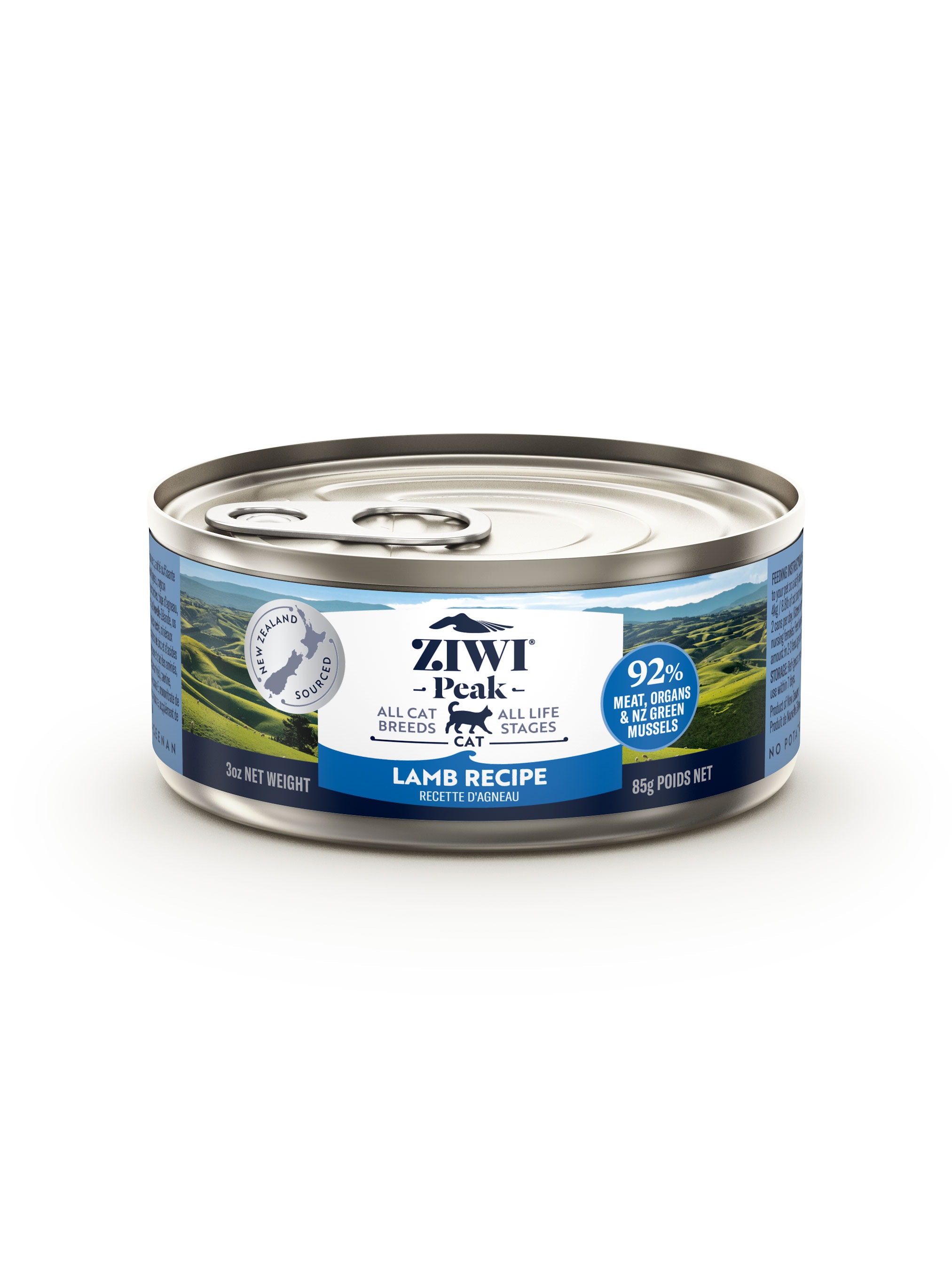 ZIWI ピーク キャット缶 ラム 85g×24缶