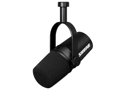 他サイト： SHURE　ポッドキャストマイクロホンXLR出力専用モデル　MV7X-Jの商品画像