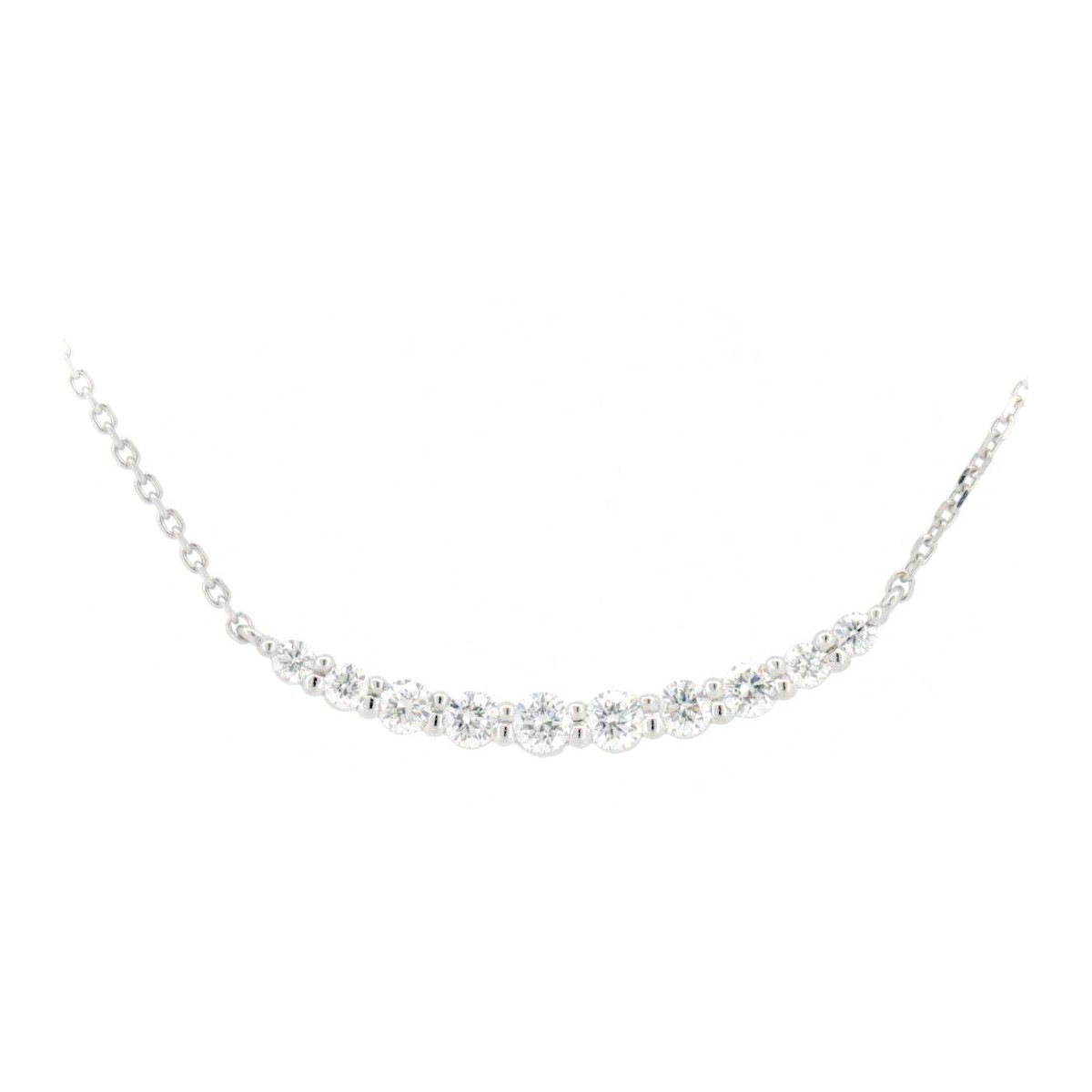 ライン ダイヤモンド ネックレス 0.23ct Pt950(プラチナ) 質屋出品