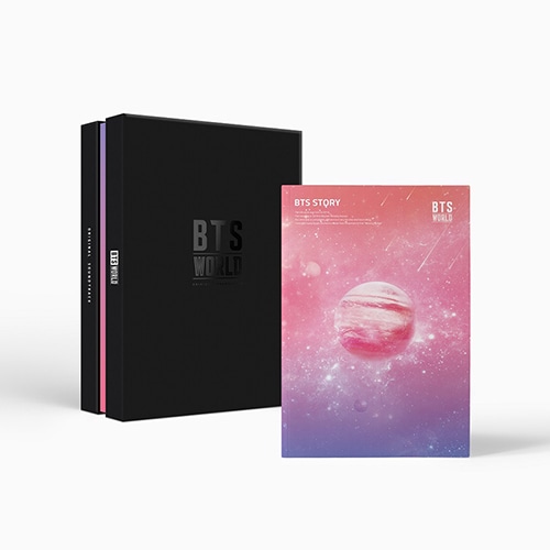 BTS 防弾少年団 BTS WORLD OST - フォトブック(88p)+両面フォトカード(1種)+ゲームクーポン(1種)+レンティキュラー(1種)