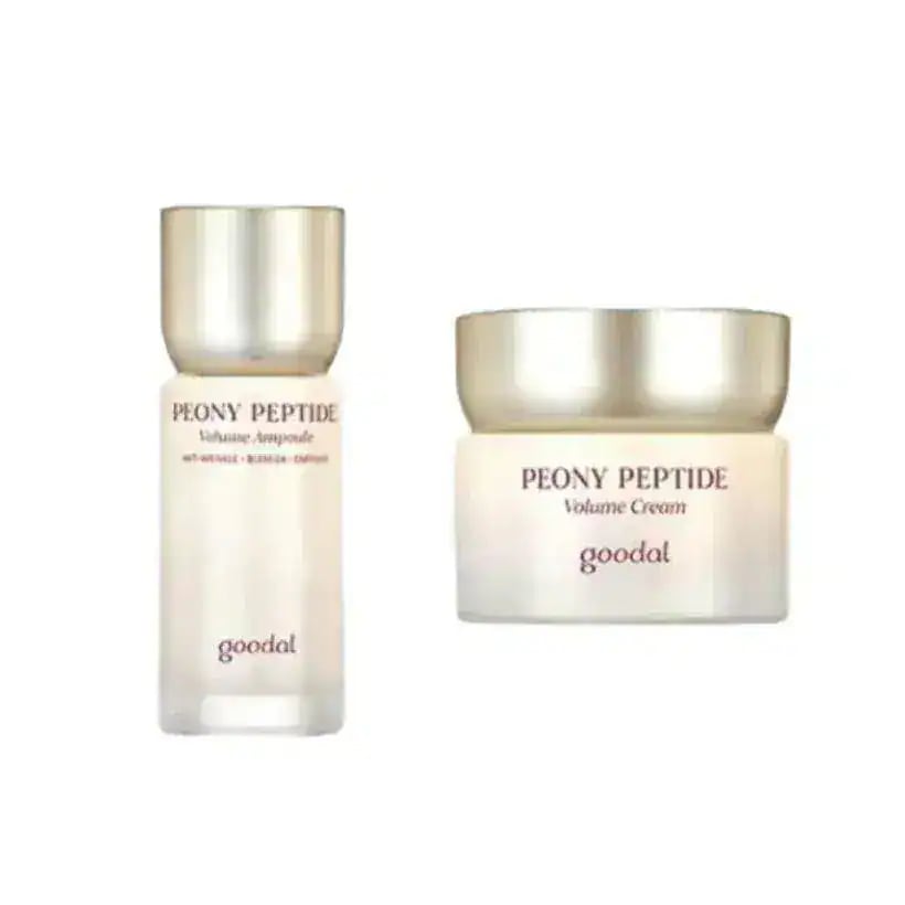 [New]グダル ピオニー ペプチド 2点セット(アンプル 50ml+クリーム60ml)