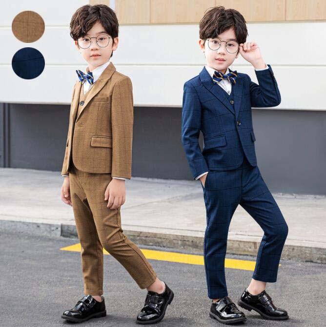 【最安値挑戦】子供服 キッズスーツ 子供スーツ セットアップ 秋冬 タキシード 日常 赤ちゃん 誕生日スーツ 結婚式スーツ 七五三 スーツセット フォーマルスーツ 男の子スーツ スーツ ピアノ 発表会