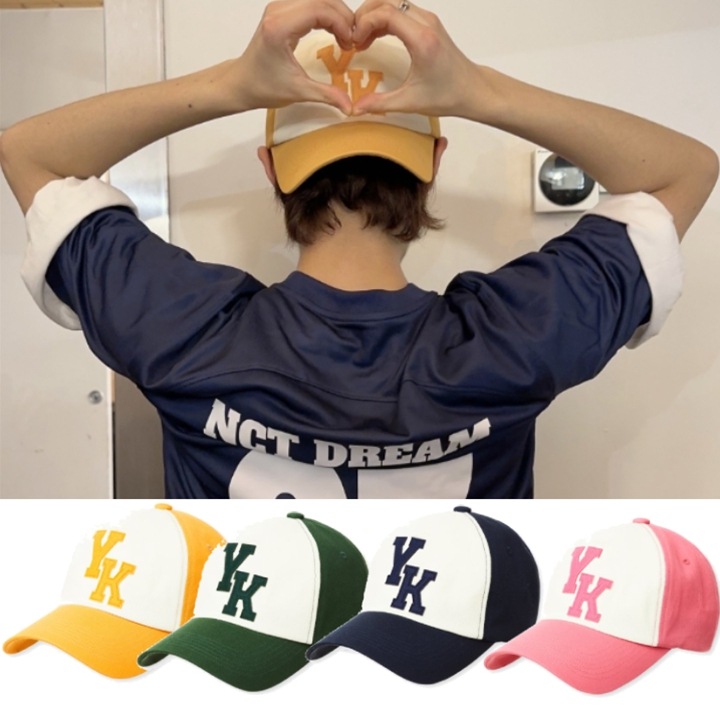 【NCT DREAMレンジュン着用】YKアプリケツートンボールキャップ/NCT 127 / NCT / WAYv