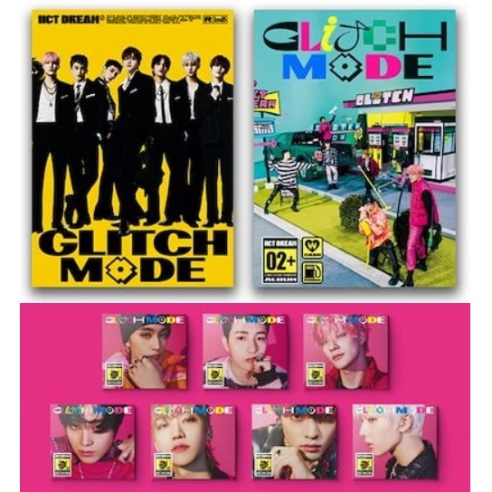 NCT DREAM 正規2集 GLITCH MODE 3種 セット / PHOTOBOOK 2種 + Digipack Ver. [カバー 選択]