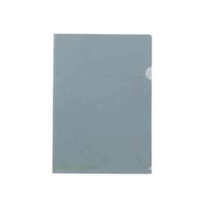 (まとめ) テージー カラークリアフォルダー A4クリスタルグレー CC-141A-22 1パック(10枚) (×50セット)