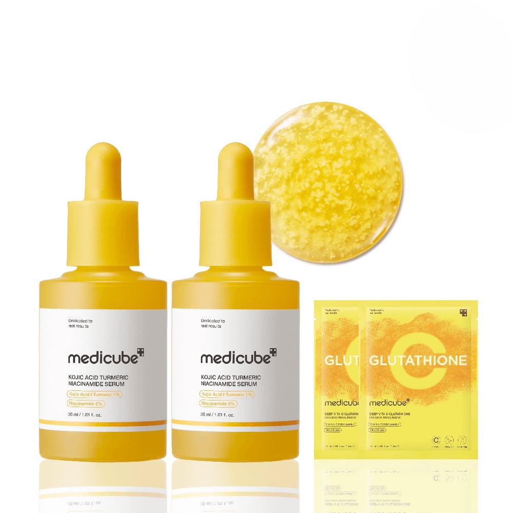 メディキューブ コジックエシード ターメリック ビター 美白 トーニング セラム 30ml 2個