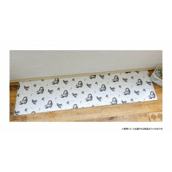ディズニー シンデレラ ルシファー PVCキッチンマット 45x180cm SD-53-153-57