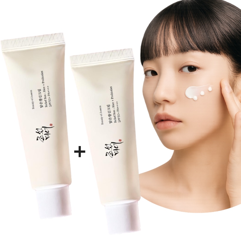 米サンクリーム, 50ml + 50ml [K-ビューティー UVクリーム]