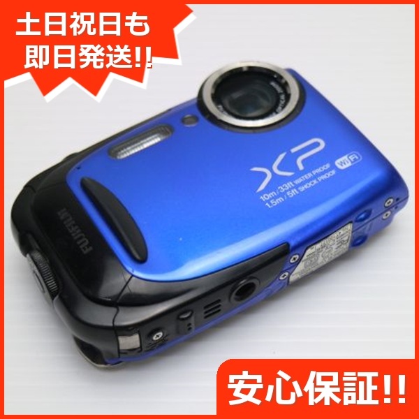 良品FinePix XP70 ブルー デジカメ FUJIFILM 25