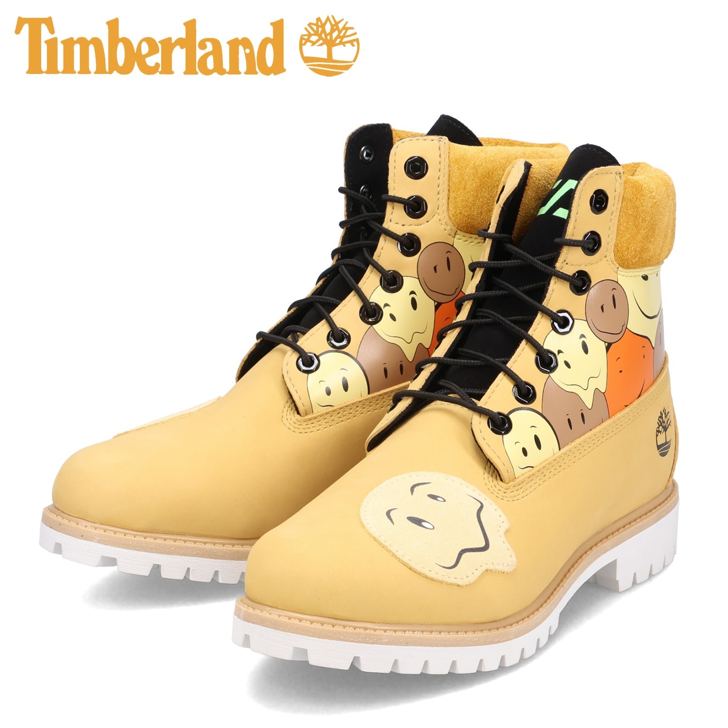 ブーツ 6インチ プレミアム ウォータープルーフ メンズ Wワイズ 防水 イエロー A6G1R-EXM