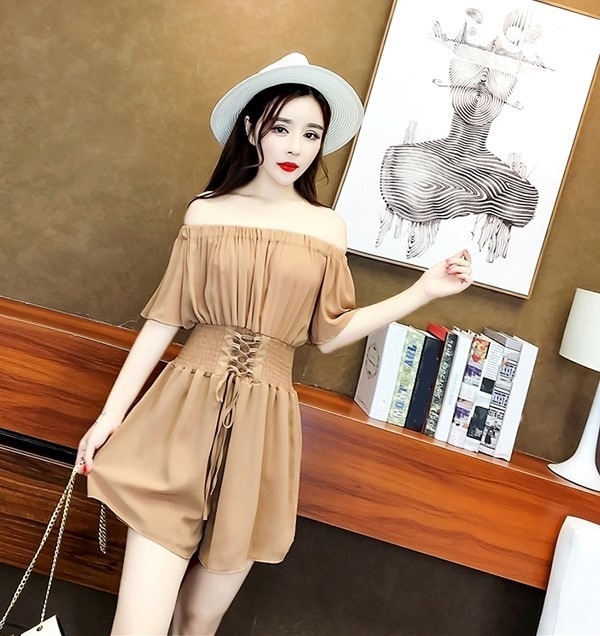 誕生日プレゼント sale 春夏 1980.オフショルダーウエストリボンフレアドレス(ブラウン)2019 春夏 披露宴 結婚式 パーティー お呼ばれ エレガント キュロット ショートパンツ フリル ワンピース sale ドレス 誕生日プレゼント sale 春夏 1980.オフショルダーウエストリボンフレアドレス(ブラウン)2019 春夏 披露宴 結婚式 パーティー お呼ばれ エレガント キュロット ショートパンツ フリル ワンピース sale ドレス